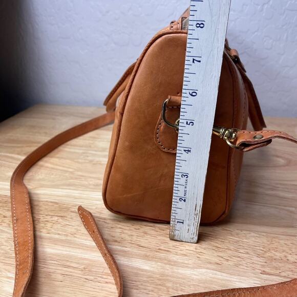 Vintage Kaisty Paraguay Pure Leather Shoulder Essential Adjustable Bag - Picture 6 of 10